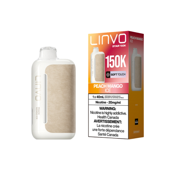 Linvo Star 150K Disposable - Peach Mango Ice 20mg