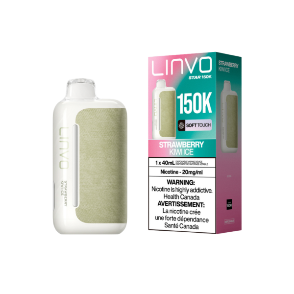 Linvo Star 150K Disposable - Strawberry Kiwi Ice 20mg
