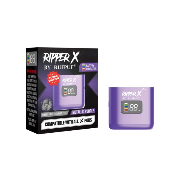 Ripper X Ultra Battery Metallic Purple