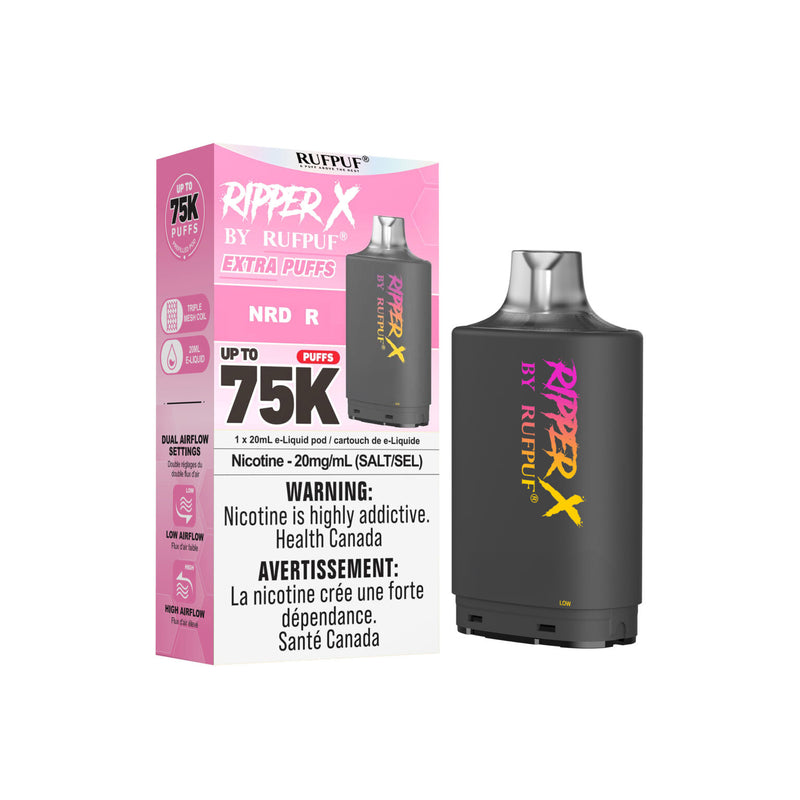RIPPER X by RUFPUF 75K Pod - N R. 20mg
