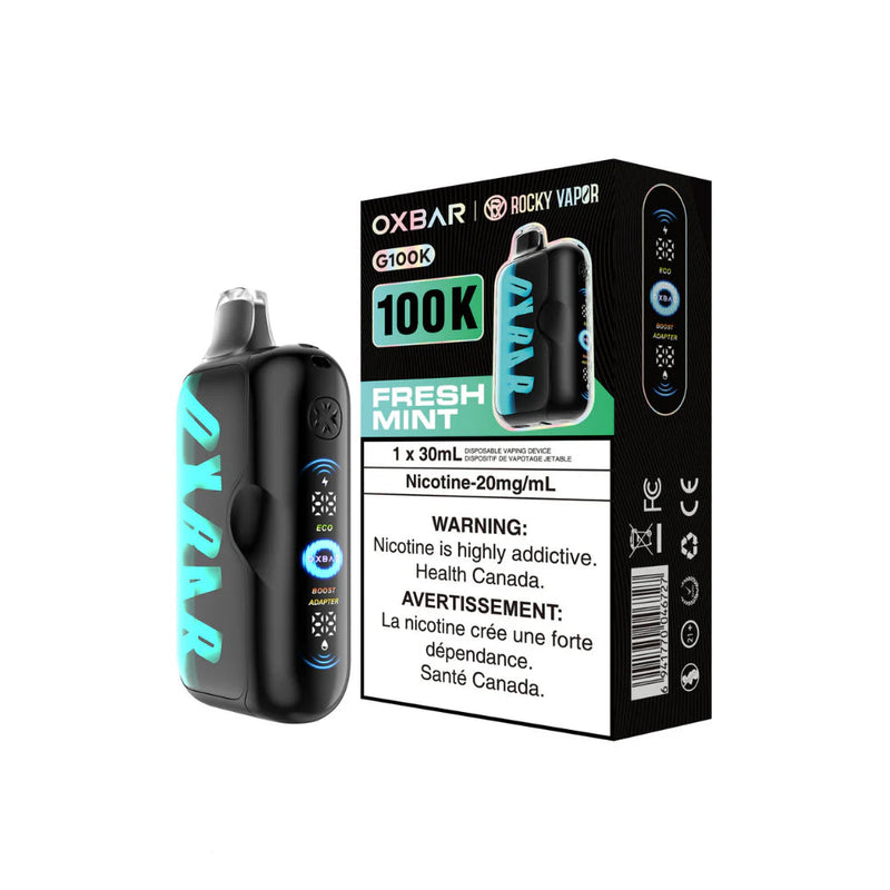 Oxbar G100K Disposable - Fresh Mint 20mg
