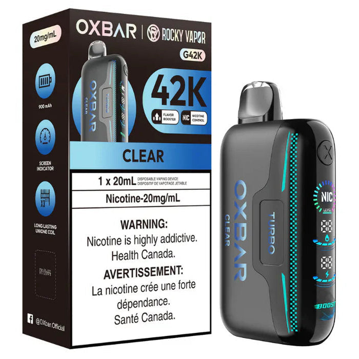 Rocky Vapor OXBAR G42K Disposable - Clear 20mg