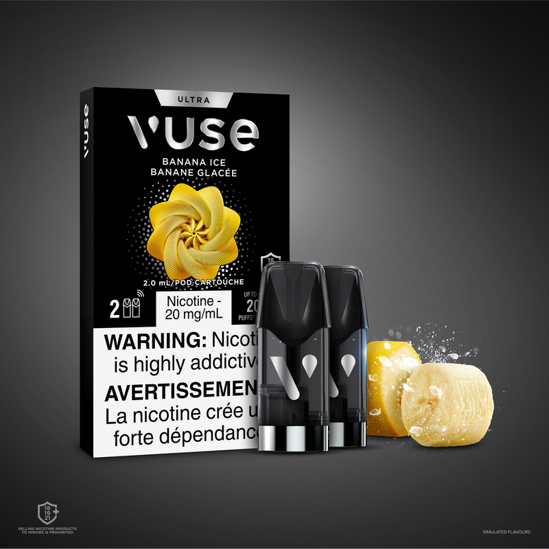 Banana Ice E-Liquid - Vuse Ultra Pods