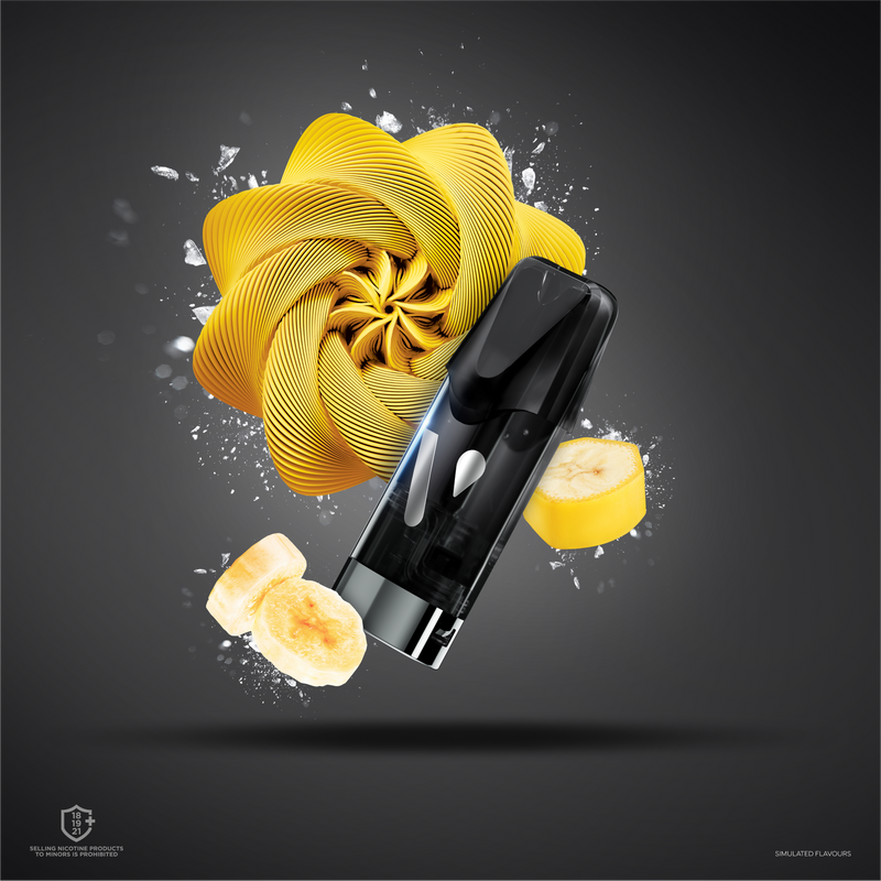 Banana Ice E-Liquid - Vuse Ultra Pods