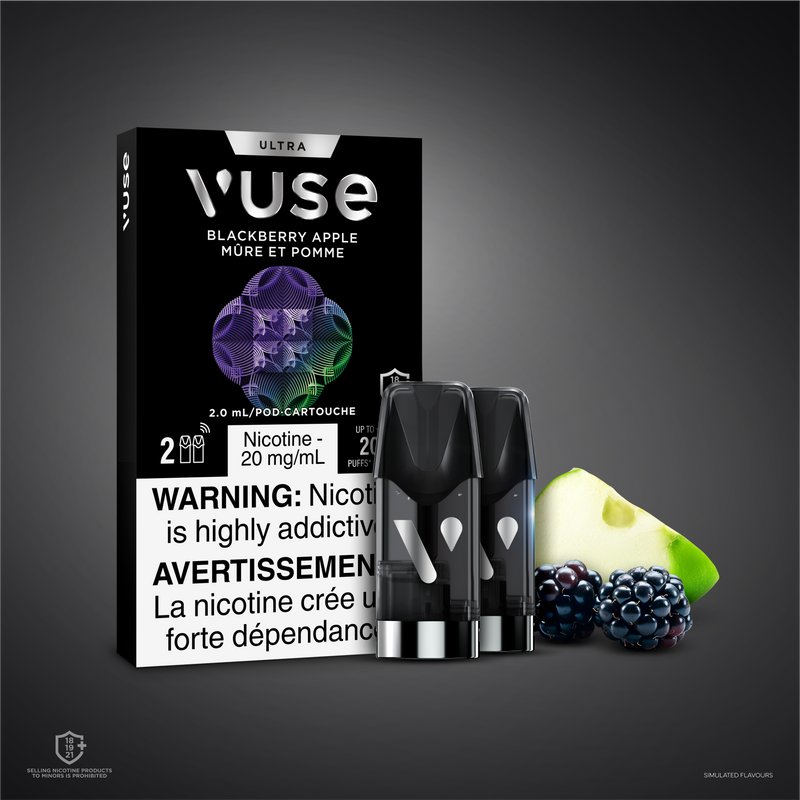 Blackberry Apple E-Liquid - Vuse Ultra Pods