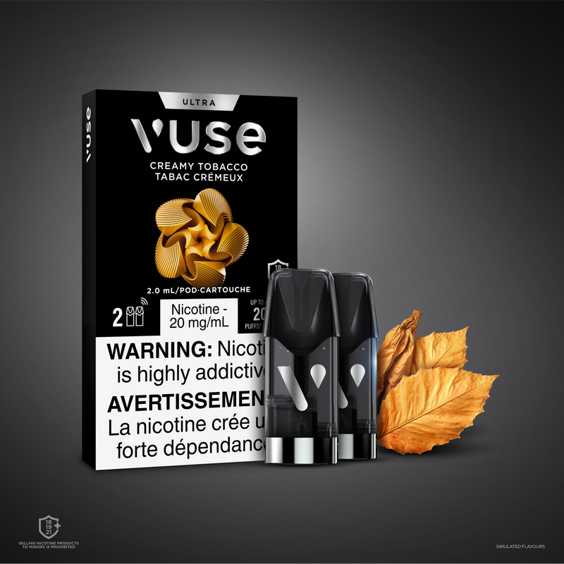 Creamy Tobacco E-Liquid - Vuse Ultra Pods