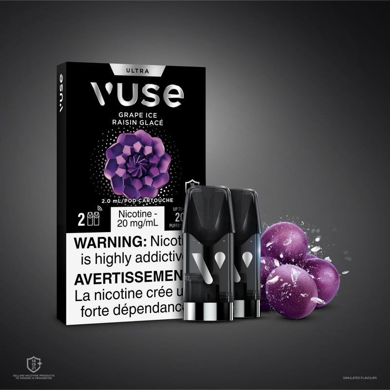 Grape Ice E-Liquid - Vuse Ultra Pods