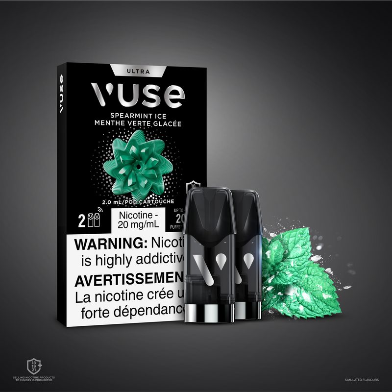 Spearmint Ice E-Liquid - Vuse Ultra Pods