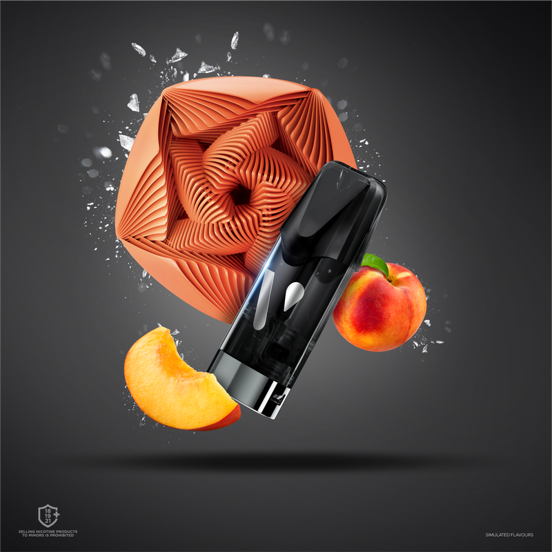 Peach Ice E-Liquid - Vuse Ultra Pods
