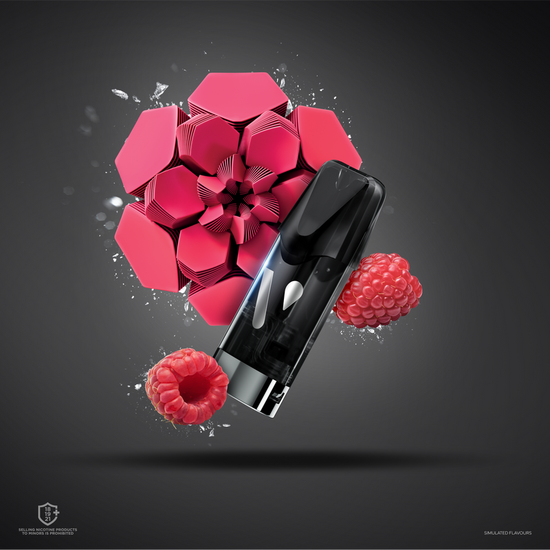 Rasberry Ice E-Liquid - Vuse Ultra Pods