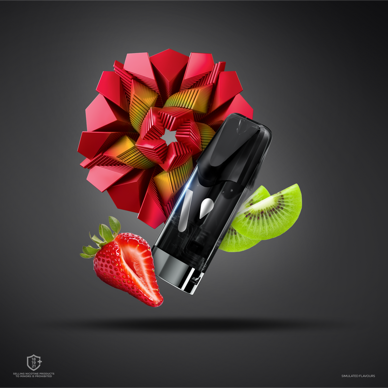 Strawberry Kiwi E-Liquid - Vuse Ultra Pods