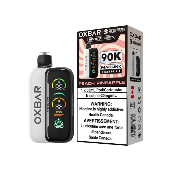 Oxbar Maglink 90K Starter Kit - Peach Pineapple 20mg