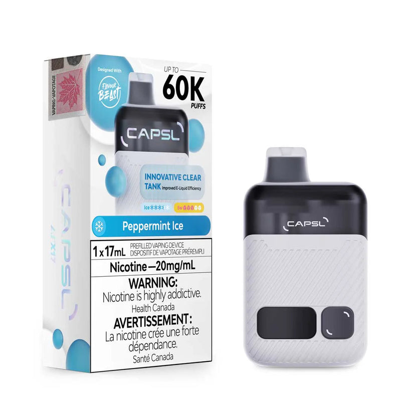 CAPSL 60K Disposable - Peppermint Ice 20mg
