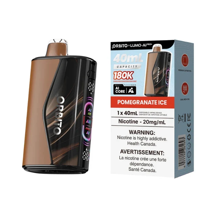 Orbito Lumo AI Pro+ 180K Disposable - Pomegranate Ice 20mg