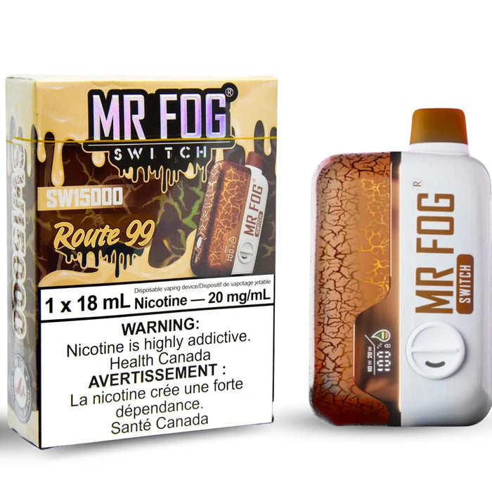 Mr. Fog Switch 15K Disposable - Route 99 20mg