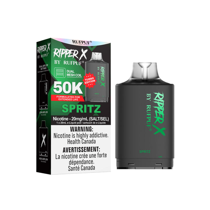 RIPPER X by RUFPUF 50K Pod - Spritz 20mg