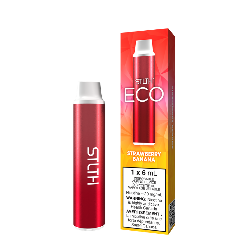 STLTH ECO Disposable - Strawberry Banana 20mg