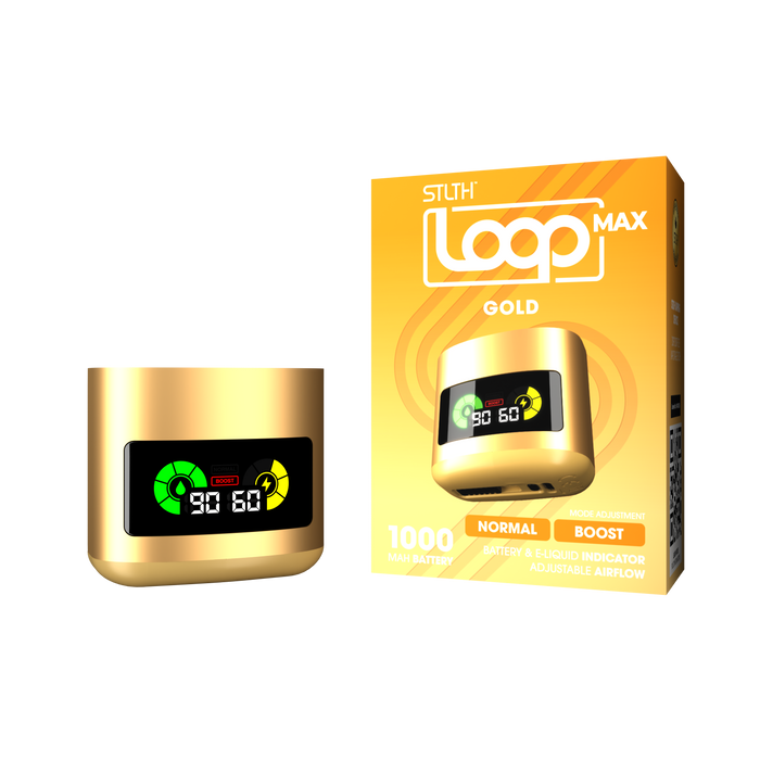 STLTH Loop Max Device - Gold