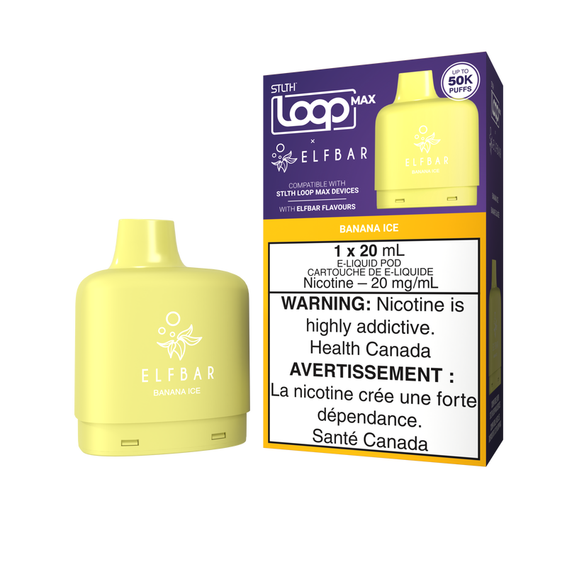 STLTH Loop Max x Elfbar Pod - Banana Ice 20mg