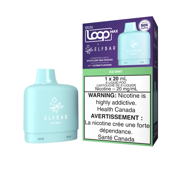 STLTH Loop Max x Elfbar Pod - Ice Mint 20mg