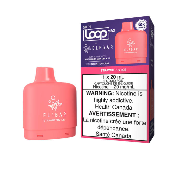 STLTH Loop Max x Elfbar Pod - Strawberry Ice 20mg
