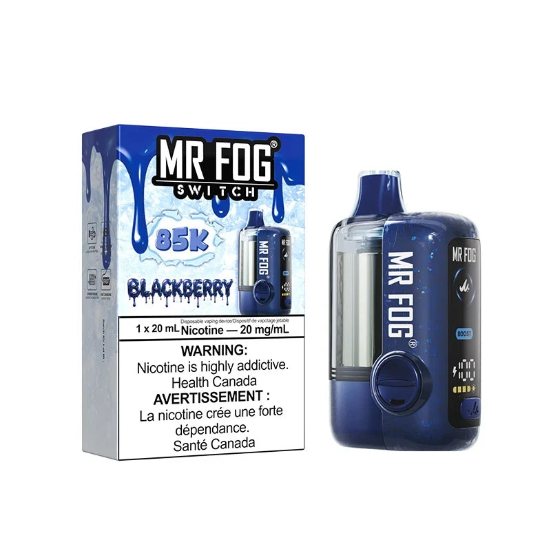 Mr. Fog Switch 85K Disposable - Blackberry 20mg