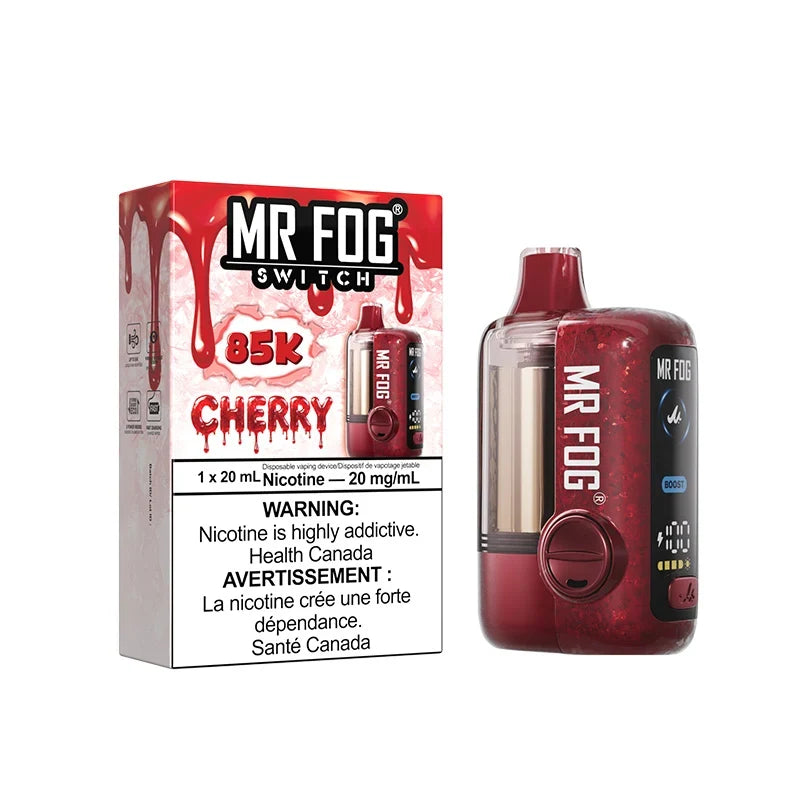 Mr. Fog Switch 85K Disposable - Cherry 20mg