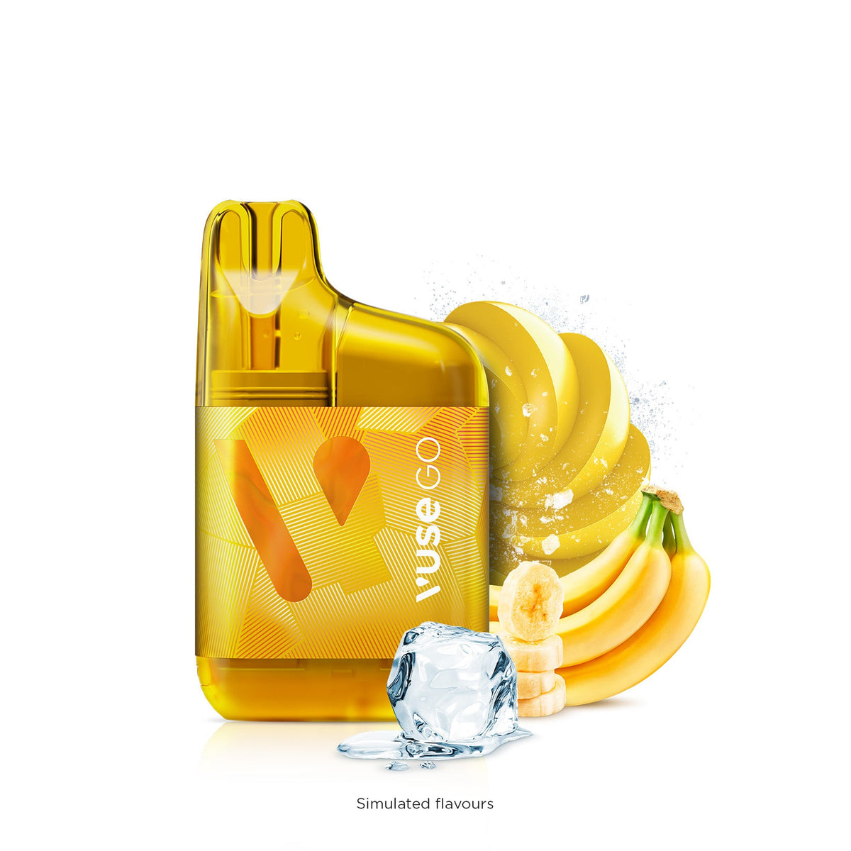 Vuse GO 1000 2.0 Disposable - Banana Ice 20mg  Fat Panda Manitoba