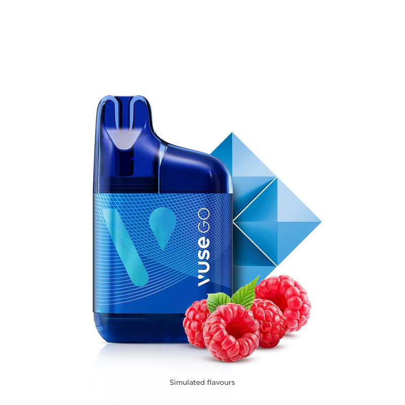 Vuse GO 1000 2.0 Disposable - Blue Raspberry 20mg Fat Panda Manitoba Vuse GO 1000 2.0 Disposable - Blue Raspberry 20mg Fat Panda Manitoba