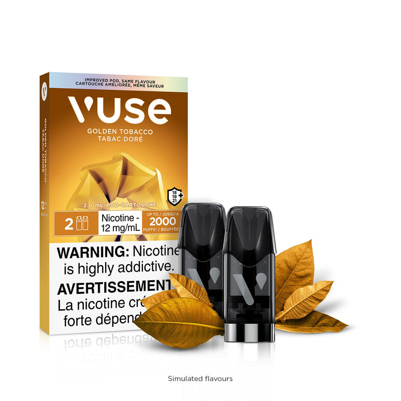 Vuse Pods Golden Tobacco (2pk)