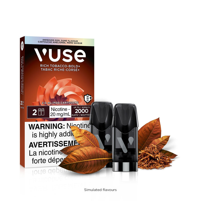 Vuse Pods Rich Tobacco Bold+ (2pk)
