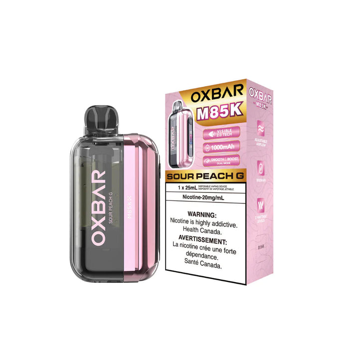 Oxbar M85K Disposable - Sour Peach G 20mg