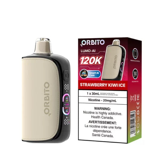 Orbito Lumo-AI 125K Disposable - Strawberry Kiwi Ice 20mg