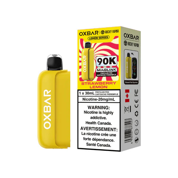 Oxbar Maglink 90K Pod - Strawberry Lemon 20mg