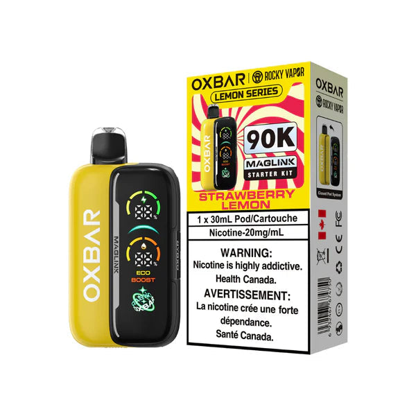 Oxbar Maglink 90K Starter Kit - Strawberry Lemon 20mg