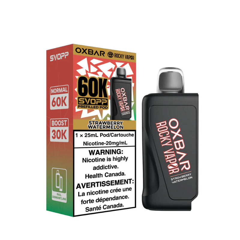 Oxbar Rocky Vapor SVOPP 60K Pod - Strawberry Watermelon 20mg