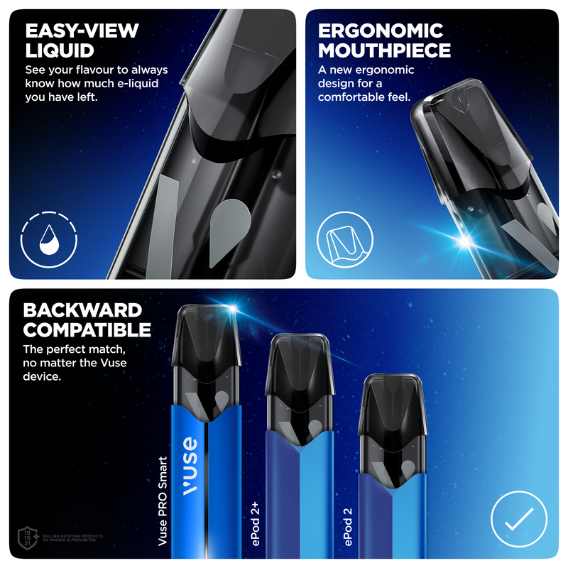 Vuse Pods Rich Tobacco Bold+ (2pk)