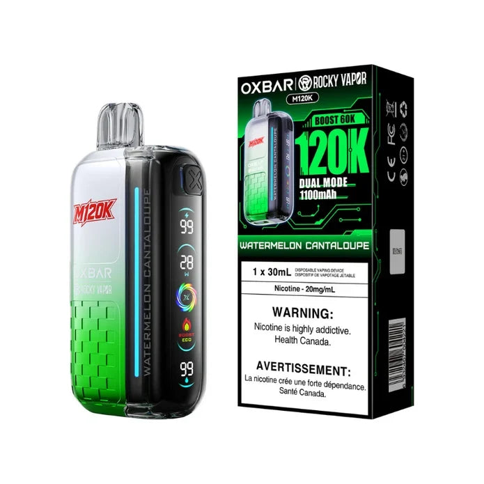 Oxbar M120K Disposable - Watermelon Cantaloupe 20mg