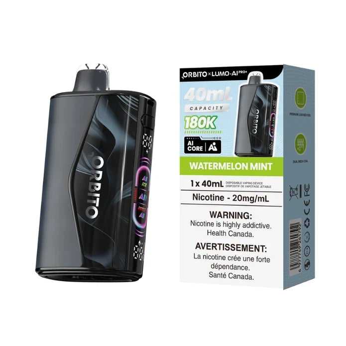 Orbito Lumo AI Pro+ 180K Disposable - Watermelon Mint 20mg