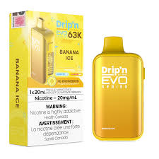 Drip'n by ENVI EVO Series 63K Disposable - Banana Ice 20mg