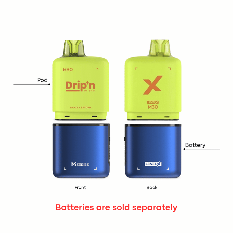 Level X M Series Drip’n Pod 30ml - R.B. Ice 20mg