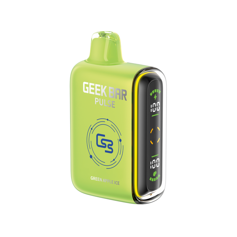 Geek Bar Pulse 9K Disposable -  Green Apple Ice 20mg