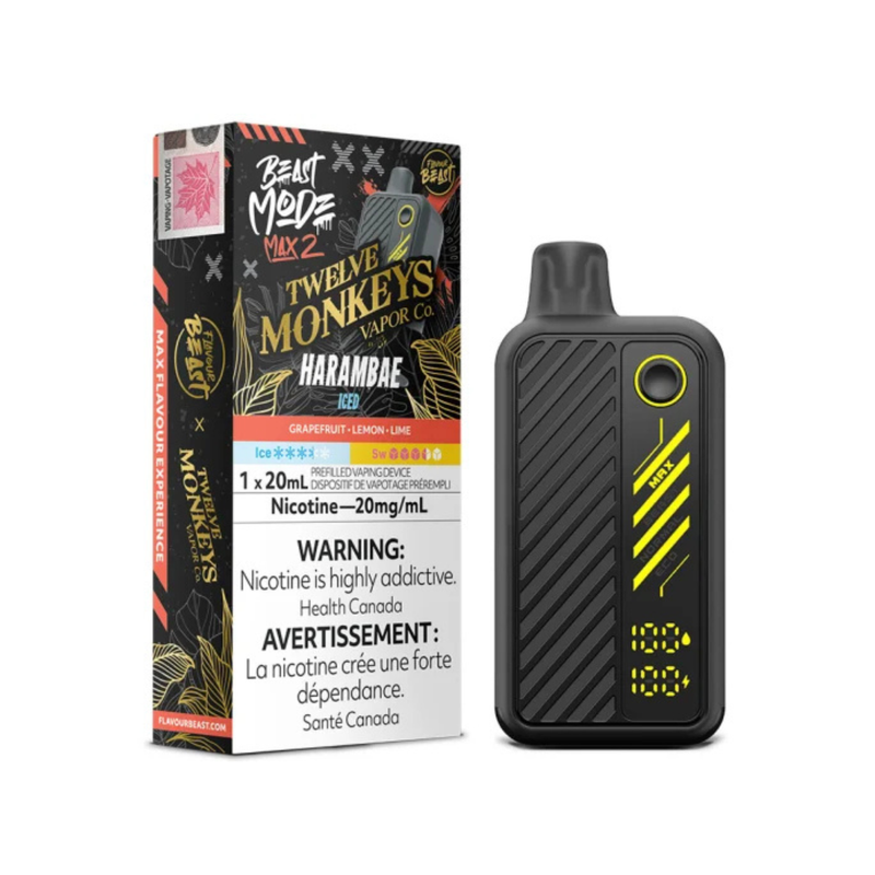 Flavour Beast Beast Mode Max 2 Disposable - Harambae Iced 20mg