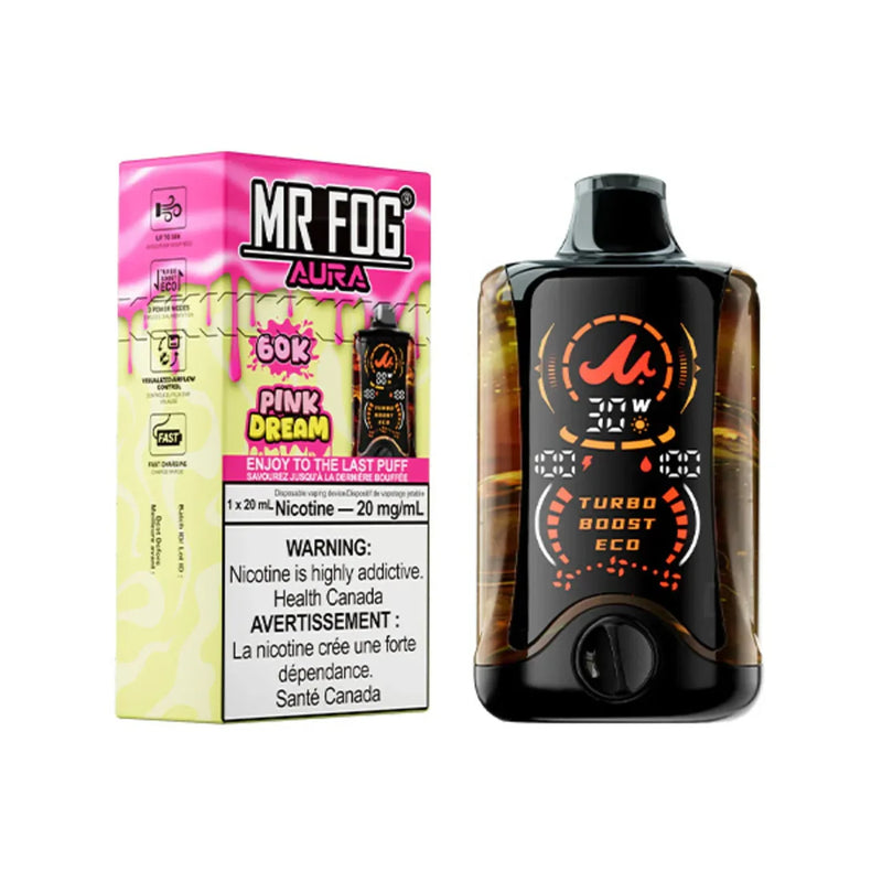 Mr. Fog Aura 60K Disposable - Pink Dream 20mg