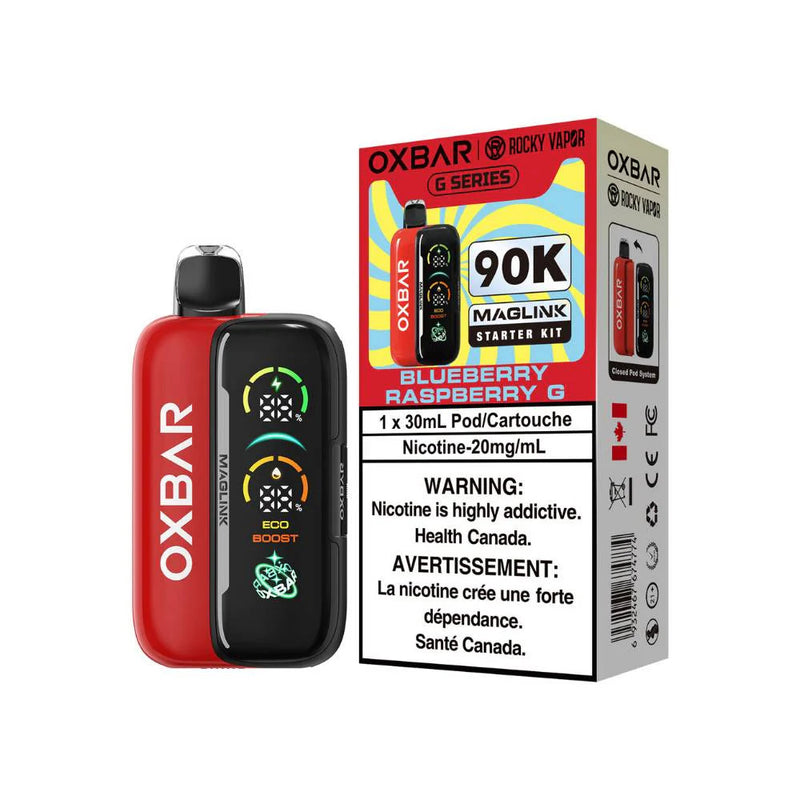 Oxbar Maglink 90K Starter Kit - Blueberry Raspberry G 20mg