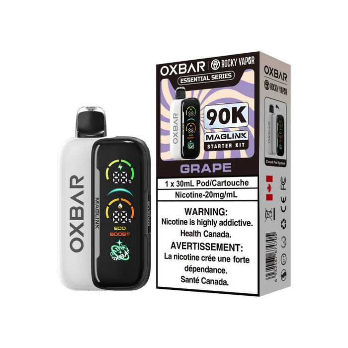 Oxbar Maglink 90K Starter Kit - Grape 20mg