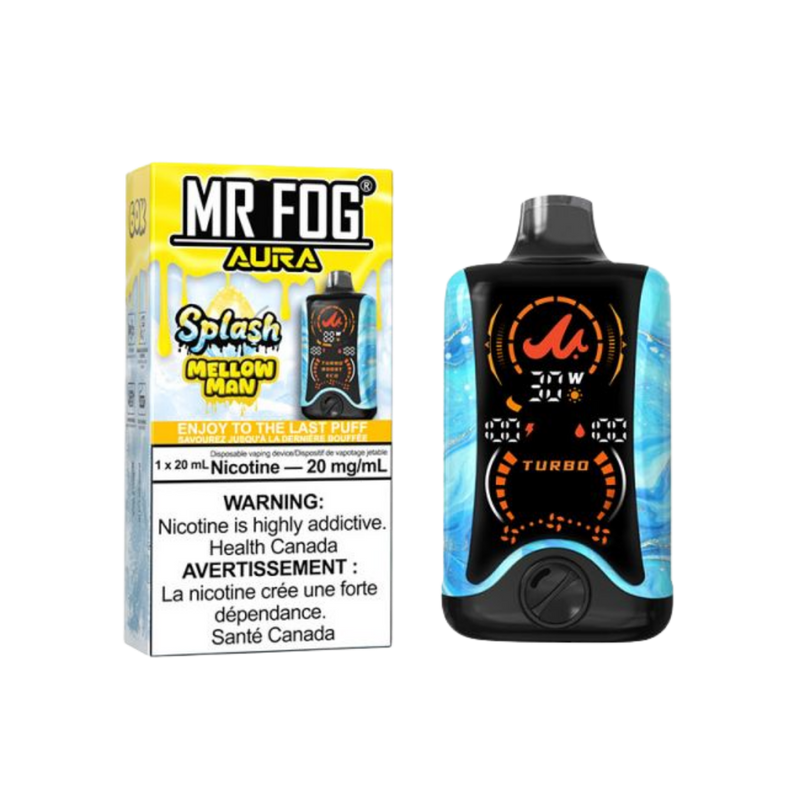 Mr. Fog Aura 60K Disposable - Splash Mellow Man Ice 20mg