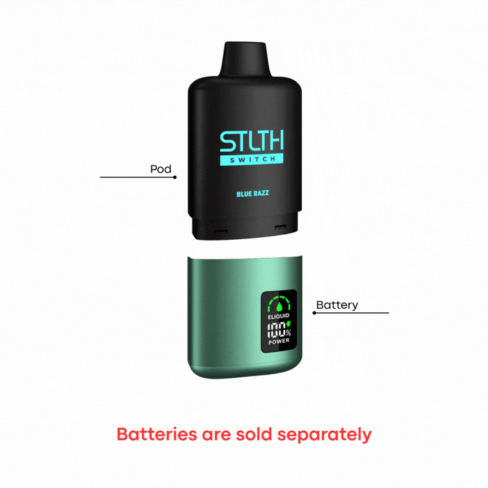 STLTH SWITCH Pod - Blue Razz Lemon & Juicy Peach Ice 20mg