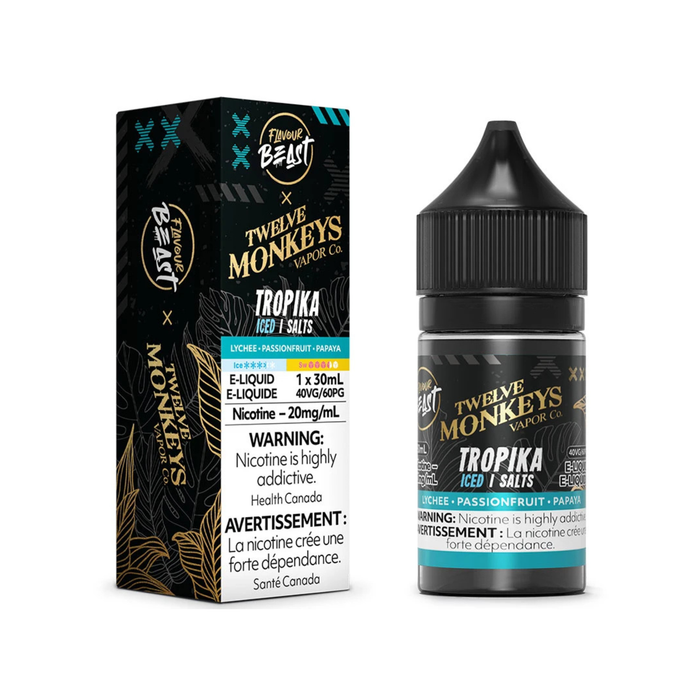 Flavour Beast x Twelve Monkeys Salt - Tropika Iced 20mg