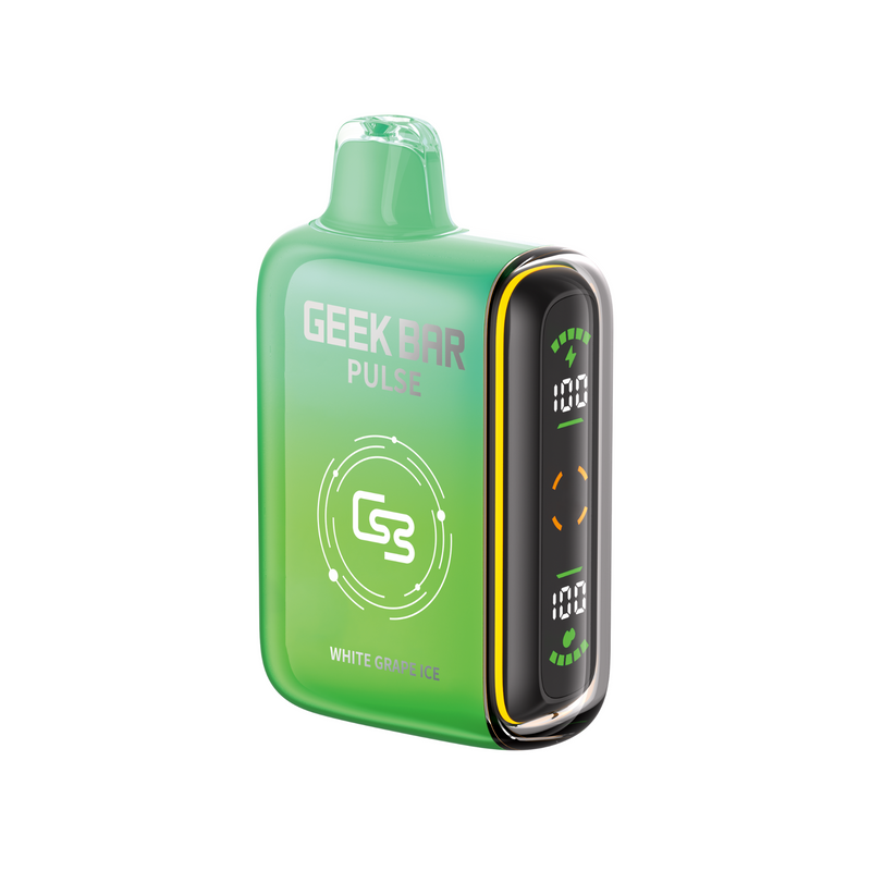 Geek Bar Pulse 9K Disposable -  White Grape Ice 20mg